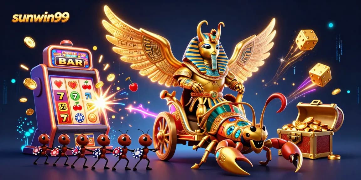 Experience the thrilling world of sunwin99 with vibrant casino games and golden treasures.
