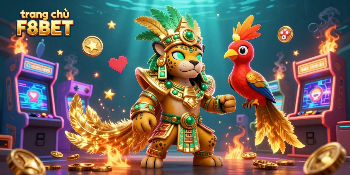Experience the vivid action at trang chủ F8BET with ultra-detailed casino scenes bursting with vibrant characters and games.