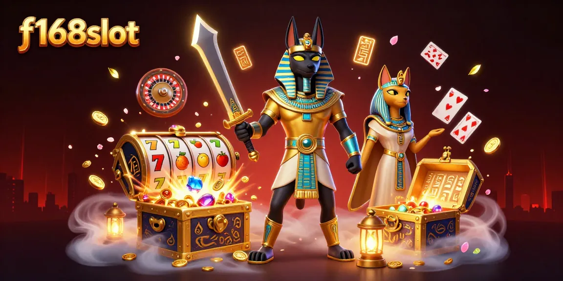 Experience thrilling games at f168slot with spinning slot reels and explosive treasure chests!