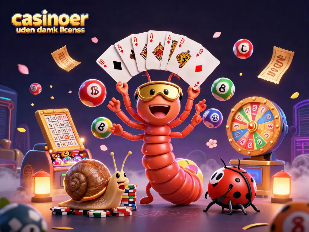 Engage in thrilling action with casinoer uden dansk licens featuring a unique 3D millipede dealer.