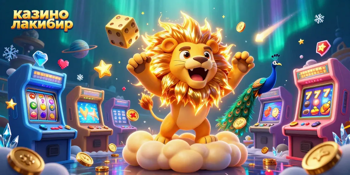 Engage in thrilling slots action at казино лакибир with vibrant 3D elements and animated characters.
