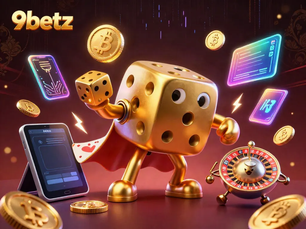 Experience thrilling games at 9betz with your favorite casino elements captivatingly illustrated.
