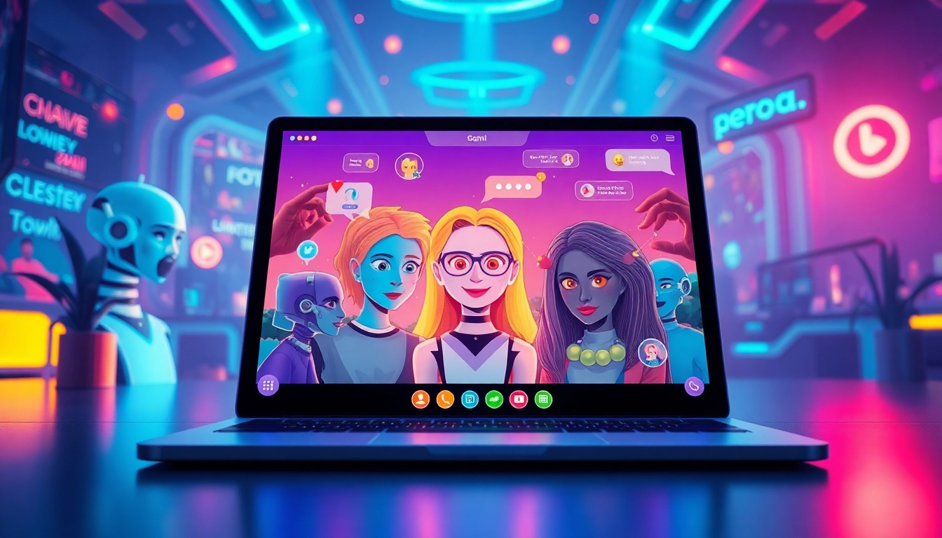 Engage in vibrant AI chats with diverse characters through crushonai's innovative platform.